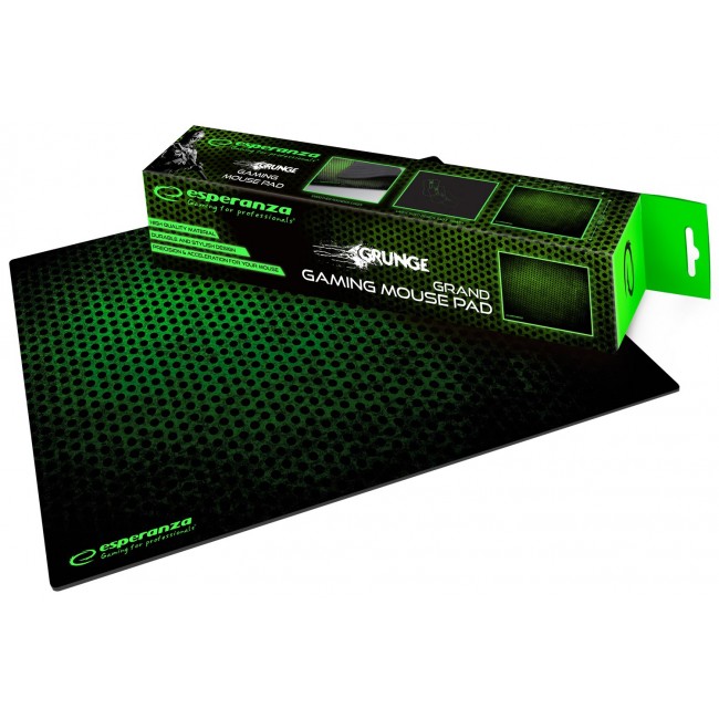 Esperanza EA146G Black,Green Gaming mouse pad