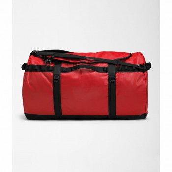 The North Face Base Camp duffel bag 150 L Nylon, Polyester Black, Red