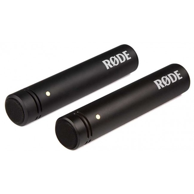 R DE M5 Pair - pair of condenser microphones, black