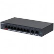 Dahua Technology DH-CS4010-8GT-110 network switch Managed L2 Gigabit Ethernet (10/100/1000) Power over Ethernet (PoE) Black