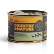COUNTRY&NATURE Turkey with broccoli Mono - wet dog food - 410g