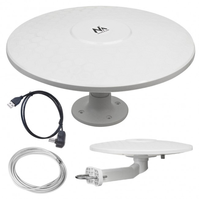 Maclean MCTV-947 Camper Active Multidirectional DVB-T Aerial, perfect for yachts, campers, caravans, trucks, cabins, balconies, patios. Maclean MCTV-947 Camper Active Multidirectional DVB-T Aerial, perfect for yachts, campers, caravans, trucks, cabins, balconies, patios.