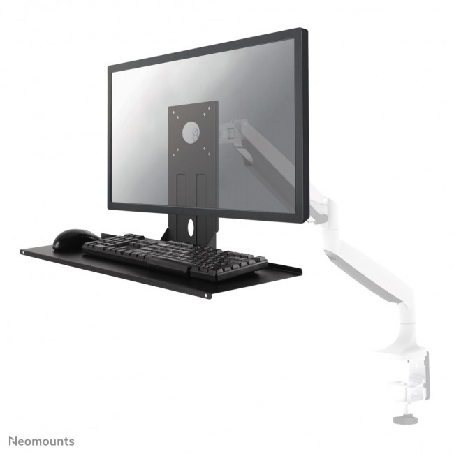 Neomounts KEYB-V200BLACK Keyboard/mouse shelf VESA installation - w 65 cm Neomounts KEYB-V200BLACK Keyboard/mouse shelf VESA installation - w 65 cm