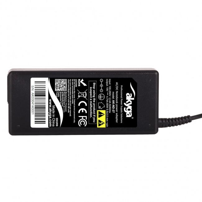 Akyga AK-ND-27 power adapter/inverter Indoor 90 W Black Akyga AK-ND-27 power adapter/inverter Indoor 90 W Black