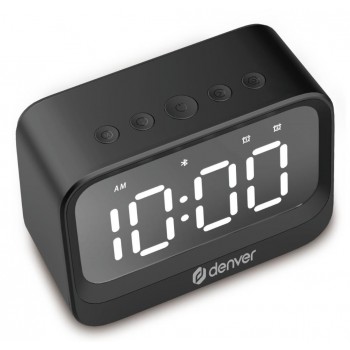Denver EC-53B alarm clock Digital alarm clock Black