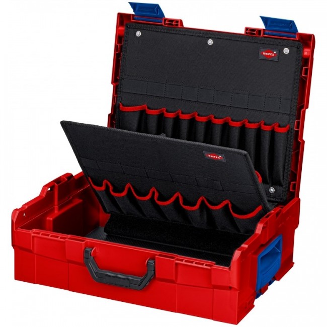 Knipex 00 21 19 LB tool storage case Black, Red ABS synthetics Knipex 00 21 19 LB tool storage case Black, Red ABS synthetics