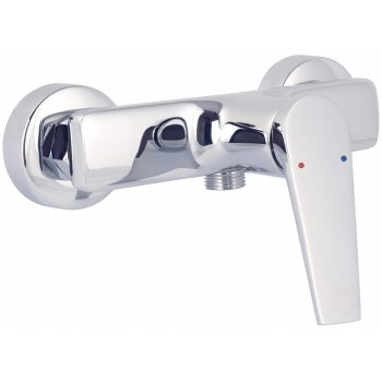Wall-mounted shower mixer