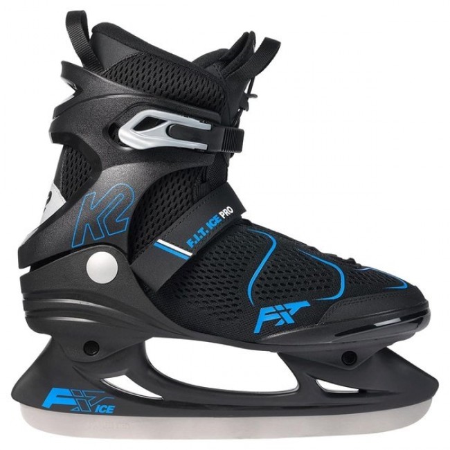 Men's skates K2 F.I.T. ICE PRO black blue 43.5