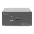 Digitus KVM Switch, 2-Port, Dual Display, 4K, DisplayPort Digitus KVM Switch, 2-Port, Dual Display, 4K, DisplayPort