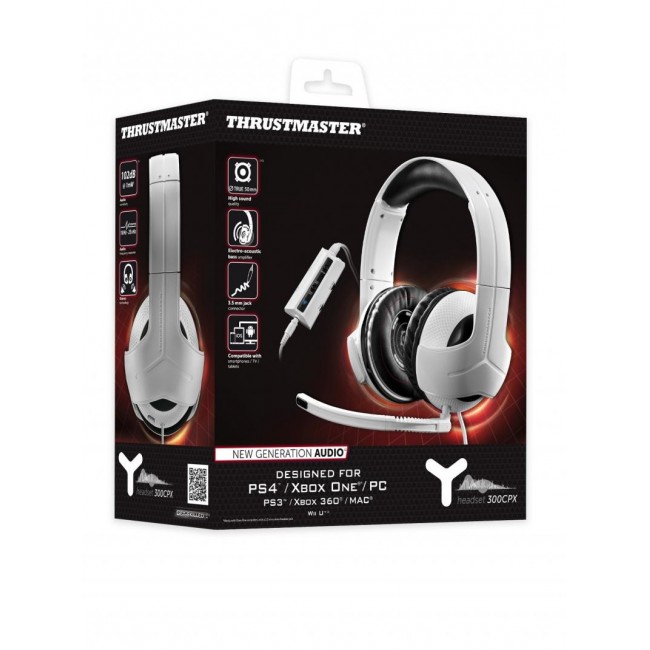 Thrustmaster Y-300CPX Headset Wired Head-band Gaming White