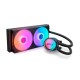 NZXT Kraken Core 240 RGB Processor Liquid cooling kit 12 cm Black 1 pc(s)