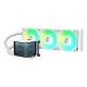 TRYX PANORAMA ARGB 360 Processor Liquid cooling kit 12 cm White 1 pc(s)