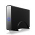 ICY BOX IB-382H-C31 HDD/SSD enclosure Black 2.5/3.5