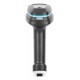 Manhattan Wireless 2D Handheld Barcode Scanner, 250mm Scan Depth, up to 80m effective range (line of sight), Max Ambient Light 100,000 lux (sunlight), Black, Charging cable (USB-A to USB-C into device) 1m included, Three Year Warranty