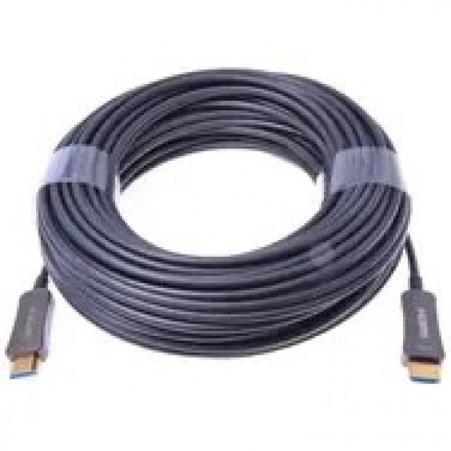 Kabel optyczny PremiumCord HDMI 2.0 25m High Speed + Ethernet 4K@60Hz / MM / 18 Gbps / HDR / 3D