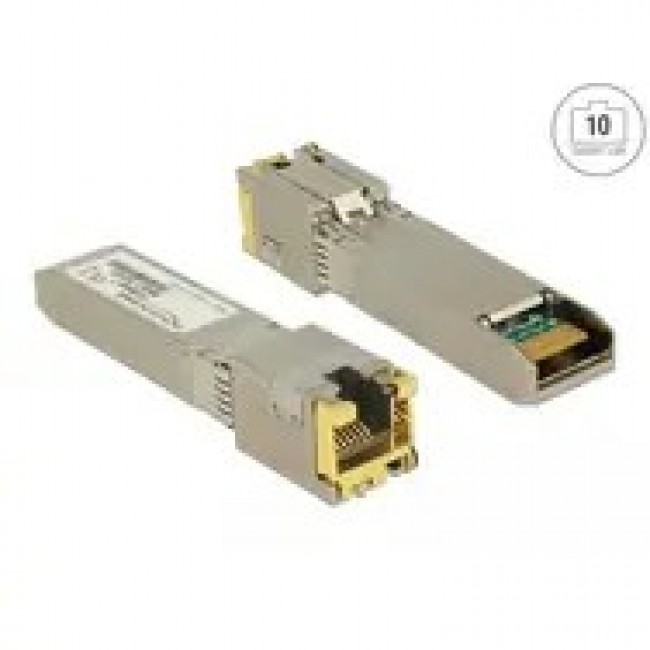 DeLOCK 86460 network transceiver module Copper 10000 Mbit/s SFP+