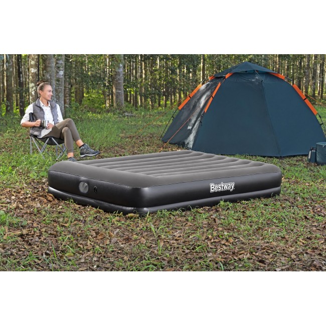 Bestway Tritech Queen Air Mattress with Built-in USB Pump 2.03 m x 1.52 m x 36 cm Bestway Tritech Queen Air Mattress with Built-in USB Pump 2.03 m x 1.52 m x 36 cm