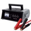 Qoltec Inteligentna mikroprocesorowa adowarka 12V 24V 25A| Prostownik z funkcją naprawy do akumulatora AGM GEL SLA | LCD