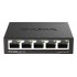 D-Link DGS-105 Unmanaged L2 Gigabit Ethernet (10/100/1000) Black
