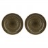 Set of 2 round bowls Concerto Grigio Tortora - Grey-brown, 30 cm