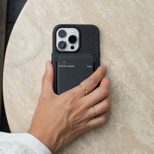 Native Union (Re)Classic mobile phone case Wallet case Black