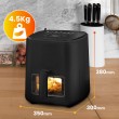Extralink Home SJ-500 5L Single 1500 W Hot air fryer Black