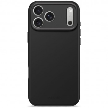 Decoded Silicone Backcover Apple iPhone 17 Pro Max Phantom Black mobile phone case 17.5 cm (6.9