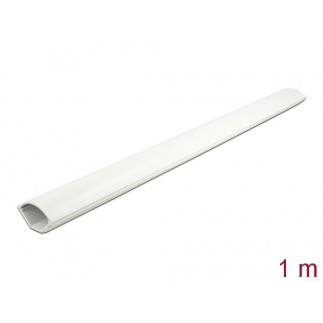 DeLOCK Corner Duct self-adhesive 43 x 23 mm - length 1 m white