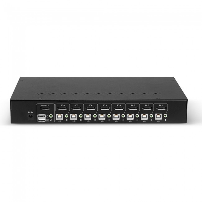 Lindy 8 Port DisplayPort 1.2, USB 2.0 and Audio KVM Switch