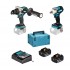 MAKITA ZESTAW COMBO 18V DLX2590TJ (DHP492, DTW300) 2x5,0Ah