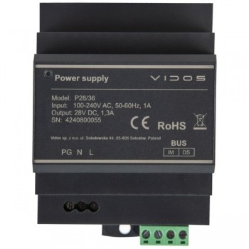 Vidos DUO Power Supply P28/36