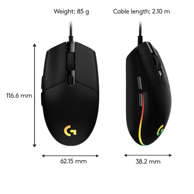 Logitech G G203 LIGHTSYNC Gaming Mouse Logitech G G203 LIGHTSYNC Gaming Mouse