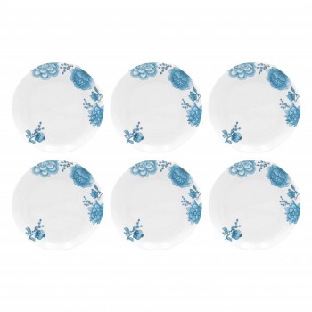 ROSE&TULIPANI ONIRIA Set of 6 salad plates 21 cm