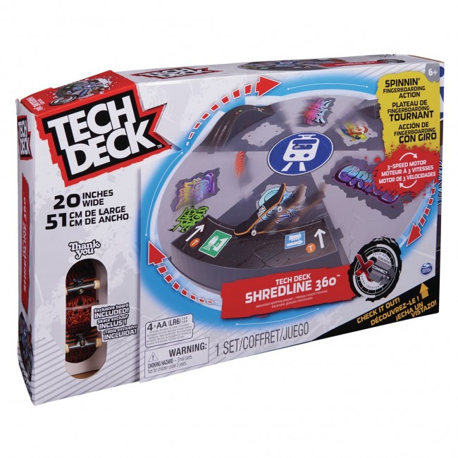 SPIN TechDeck Shredline360 skatepark 6064746 /3 SPIN TechDeck Shredline360 skatepark 6064746 /3