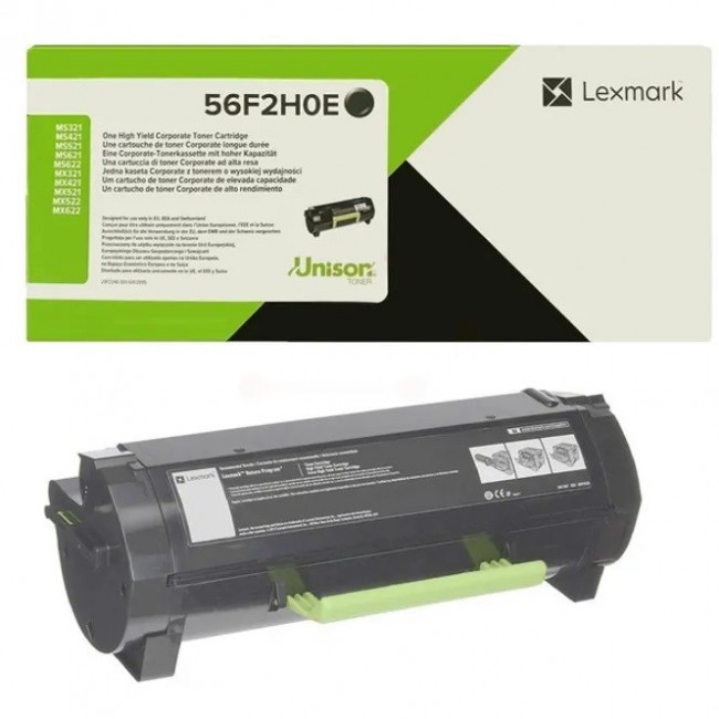 Lexmark 56F2H0E toner cartridge 1 pc(s) Original Black Lexmark 56F2H0E toner cartridge 1 pc(s) Original Black