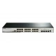 D-Link 24-port Gigabit PoE Smart Managed Switch with 4x 10G SFP+, 370Watts