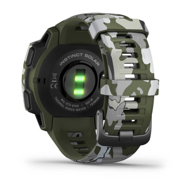 Garmin Instinct Solar Camo Green Watch