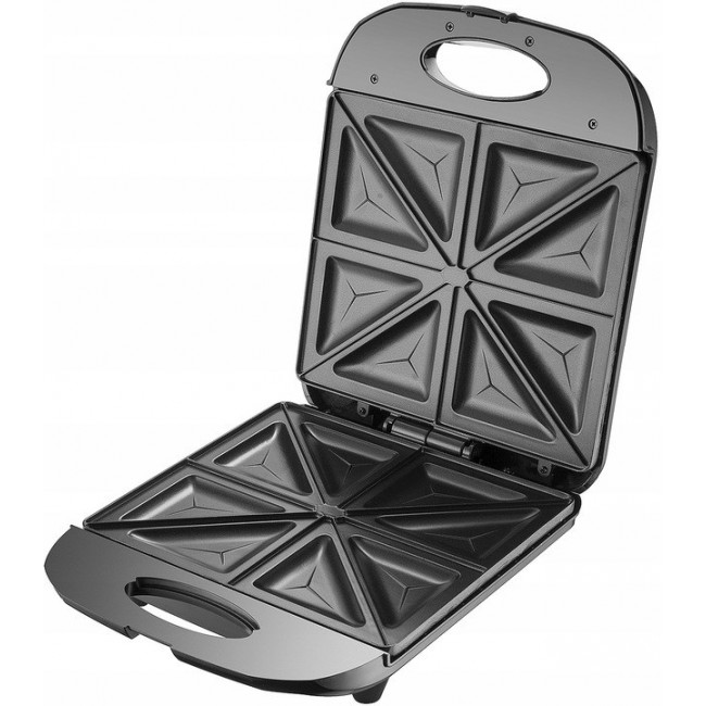 Promis STP 25 XXL sandwich maker, 4 toasts, 1400 W, black
