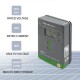 Qoltec Solar MPPT Charge Controller with Temperature Sensor 20A |12V/24V | LCD | 2 x USB Qoltec Solar MPPT Charge Controller with Temperature Sensor 20A |12V/24V | LCD | 2 x USB
