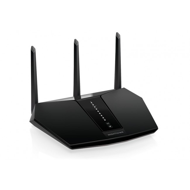 NETGEAR Nighthawk AX/5-Stream AX2400 WiFi 6 Router (RAX30) wireless router Gigabit Ethernet Dual-band (2.4 GHz / 5 GHz) Black
