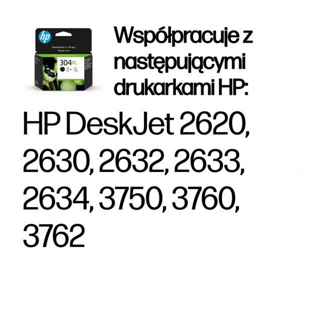 Black Ink HP 304 XL N9K08AE