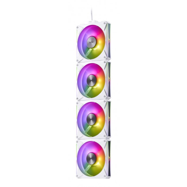 XPG HURRICANE MAG 120 ARGB PWM magnetic fan - White