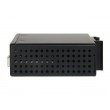 LevelOne RJ45 to SFP Gigabit Industrial Media Converter, 1 PoE Output LevelOne RJ45 to SFP Gigabit Industrial Media Converter, 1 PoE Output