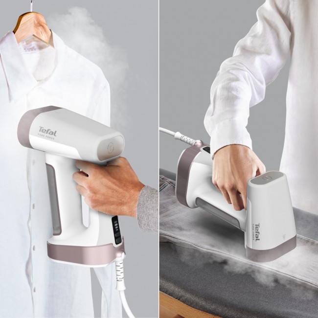 Tefal Pure Force DT8765E0 garment steamer Handheld garment steamer 0.18 L 1800 W Black, Cinnamon colour