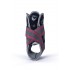 Ankle Orthosis Malleomax Pro O-1161/L REHAFUND, Grey-Red