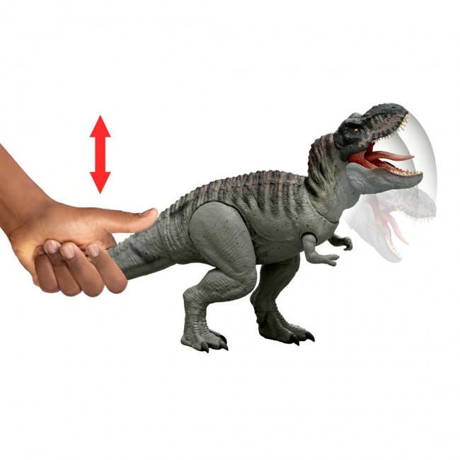 Jurassic World Rebirth Power Devour Tyrannosaurus Rex Dinosaur Figure, Constant Chomp Lights & Sound Jurassic World Rebirth Power Devour Tyrannosaurus Rex Dinosaur Figure, Constant Chomp Lights & Sound