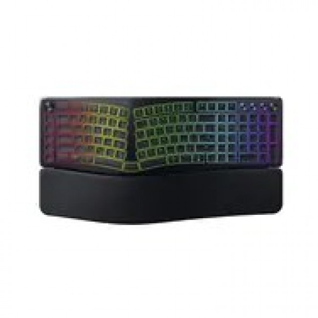 Razer Pro Type Ergo keyboard Universal USB + RF Wireless + Bluetooth QWERTY US English Black