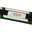 Equip 24-Port Cat.5e Unshielded Patch Panel, Black Equip 24-Port Cat.5e Unshielded Patch Panel, Black