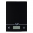Adler AD 3138 b Mechanical kitchen scale Black Countertop Rectangle Adler AD 3138 b Mechanical kitchen scale Black Countertop Rectangle