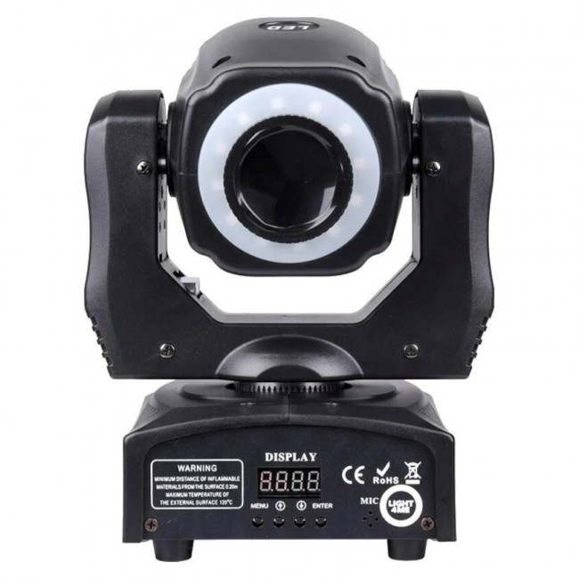 LIGHT4ME Mini Spot 60 Ring - LED moving head LIGHT4ME Mini Spot 60 Ring - LED moving head